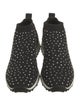 Jimmy Choo Crystal Embellishments Sock Sneakers