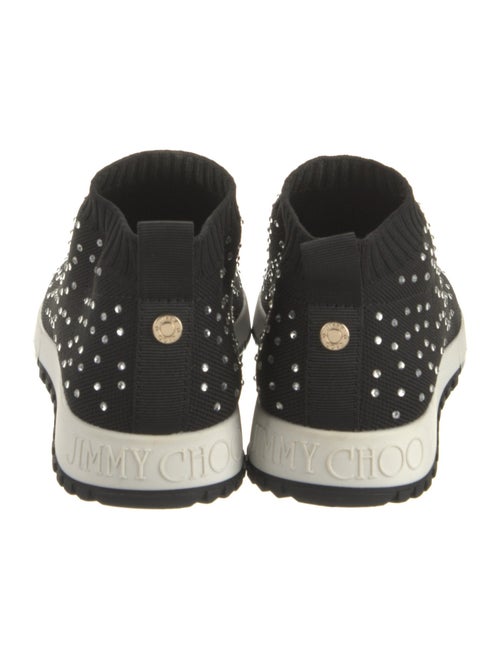 Jimmy Choo Crystal Embellishments Sock Sneakers