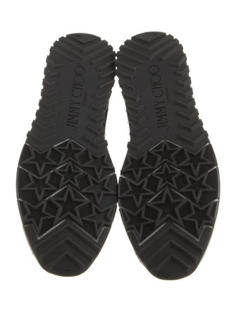 Jimmy Choo Crystal Embellishments Sock Sneakers