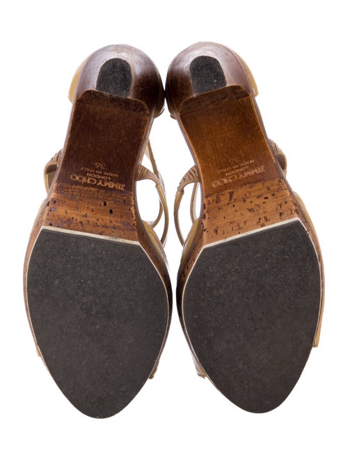 Jimmy Choo Patent Leather Sandals