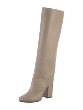 Jimmy Choo Leather Riding Boots