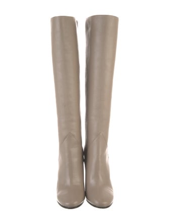 Jimmy Choo Leather Riding Boots