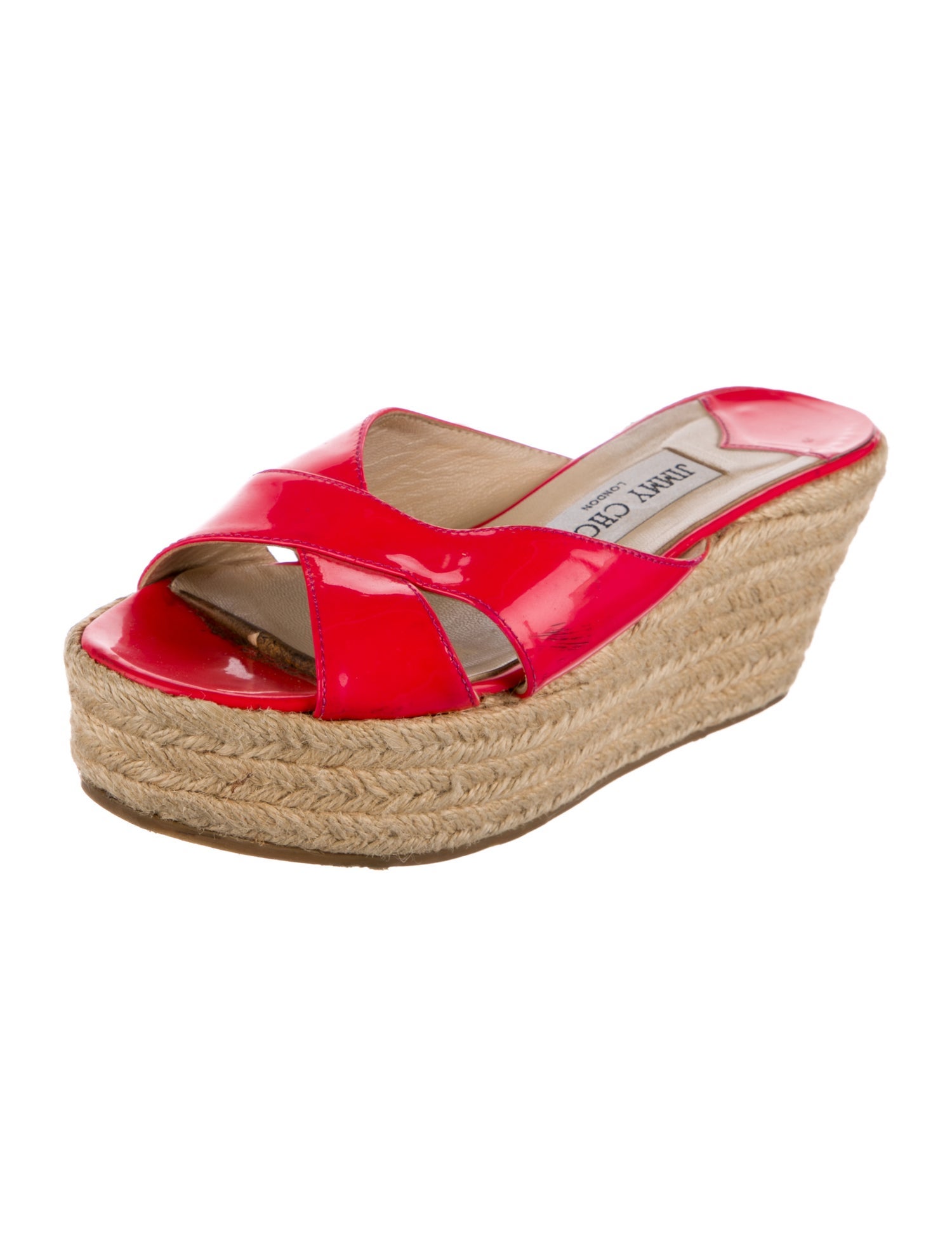 Jimmy Choo Patent Leather Mules