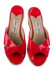 Jimmy Choo Patent Leather Mules