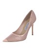 Jimmy Choo Patent Leather Lasercut Accents Pumps