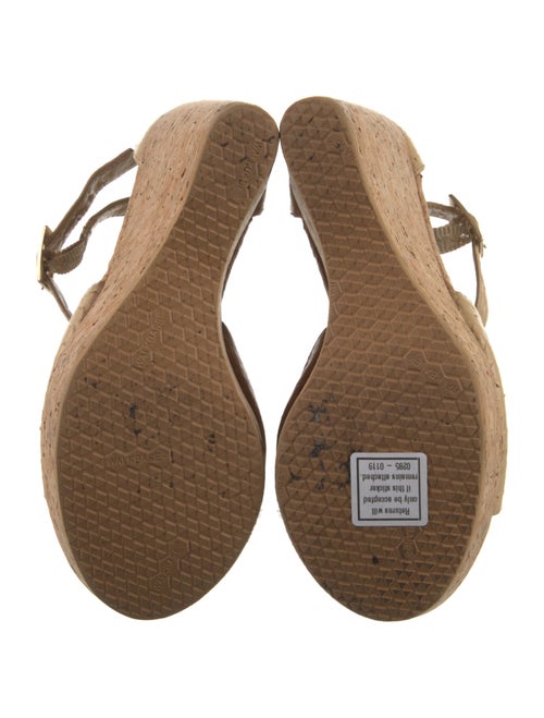 Jimmy Choo Snakeskin T-Strap Sandals