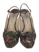 Jimmy Choo Printed Slingback Pumps