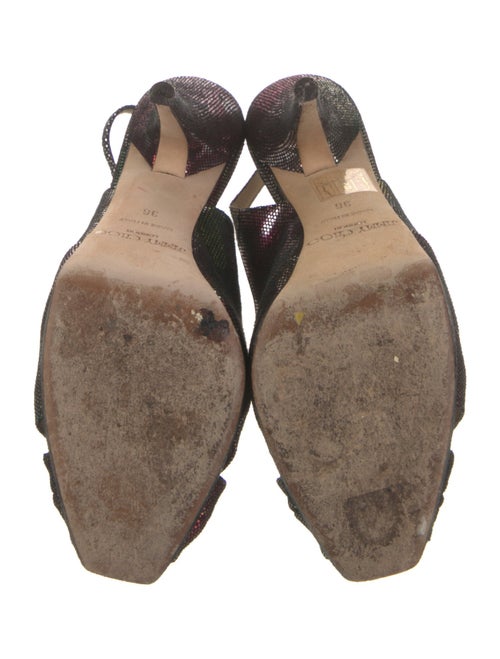 Jimmy Choo Printed Slingback Pumps