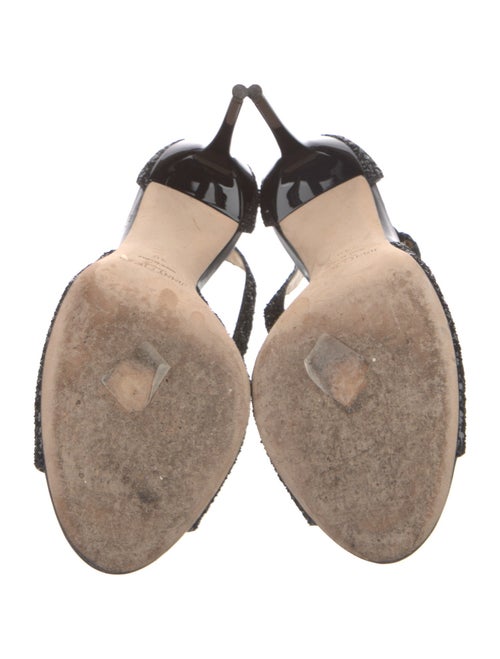 Jimmy Choo Glitter Glitter Accents D'Orsay Pumps