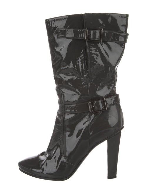 Jimmy Choo Patent Leather Slouch Boots