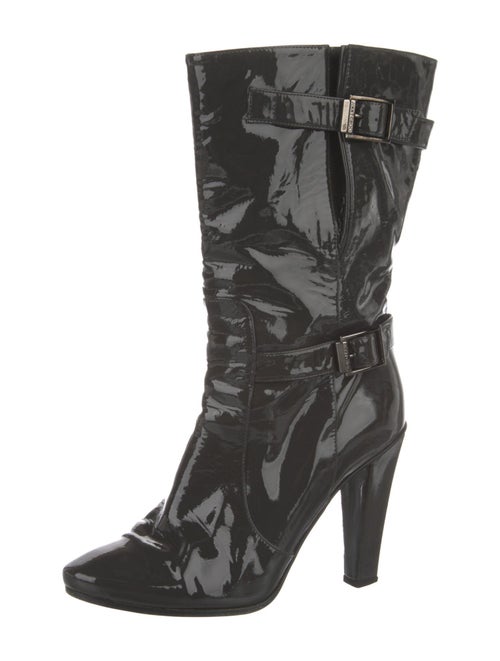 Jimmy Choo Patent Leather Slouch Boots