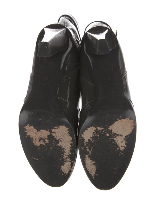 Jimmy Choo Patent Leather Slouch Boots