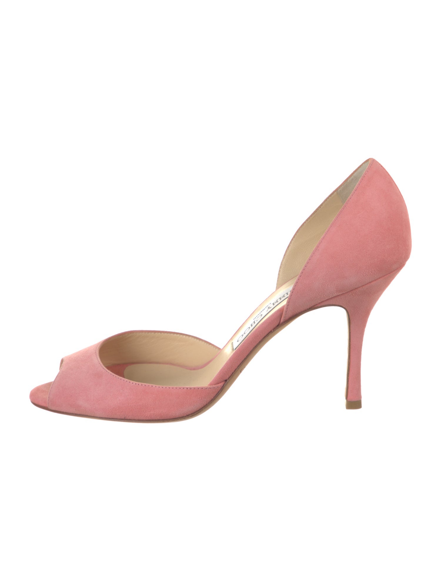 Jimmy Choo Suede D'Orsay Pumps