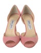 Jimmy Choo Suede D'Orsay Pumps