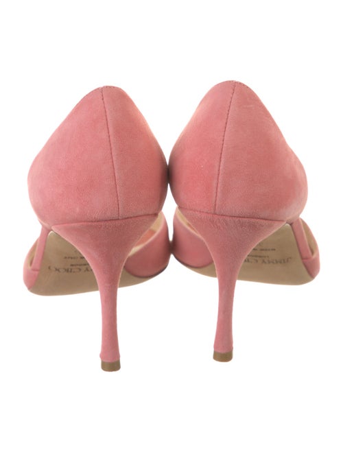 Jimmy Choo Suede D'Orsay Pumps