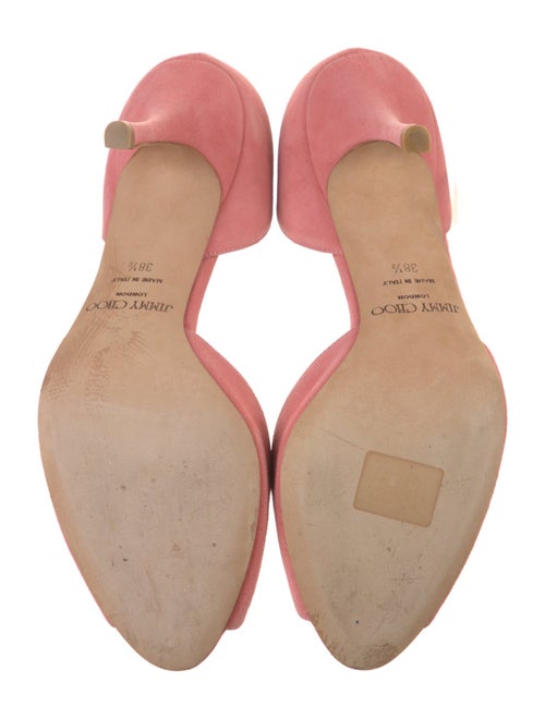 Jimmy Choo Suede D'Orsay Pumps