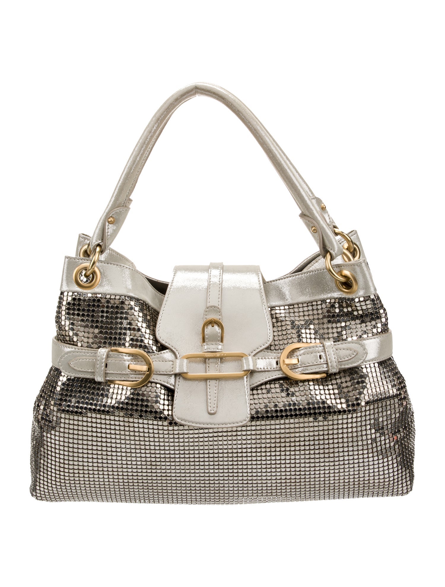 Jimmy Choo Metal Shoulder Bag w/ Tags