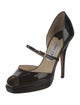 Jimmy Choo Patent Leather D'Orsay Pumps
