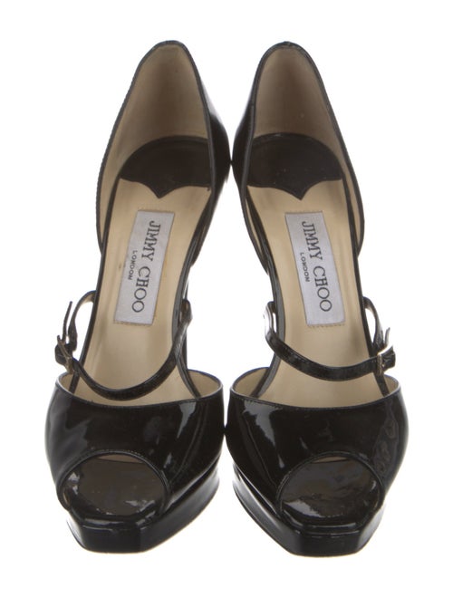 Jimmy Choo Patent Leather D'Orsay Pumps