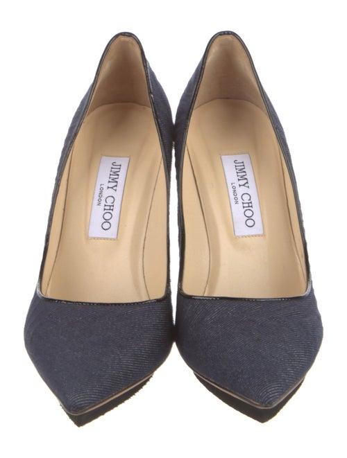 Jimmy Choo Denim Pumps