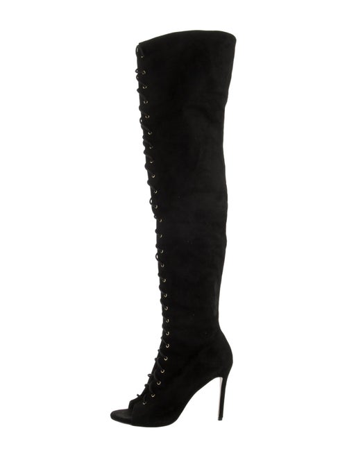 Jimmy Choo Suede Lace-Up Boots