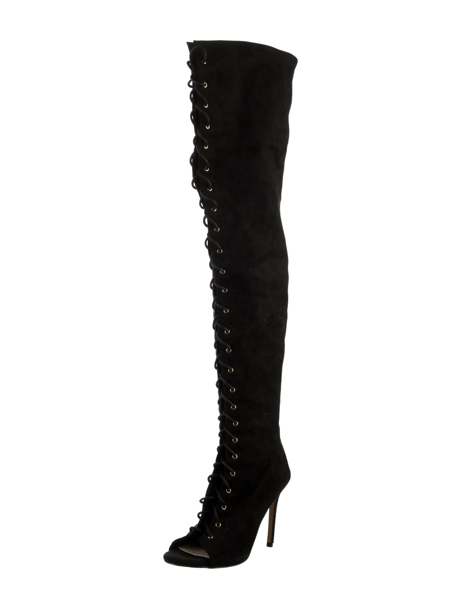 Jimmy Choo Suede Lace-Up Boots