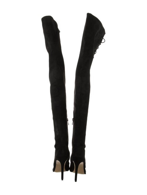 Jimmy Choo Suede Lace-Up Boots
