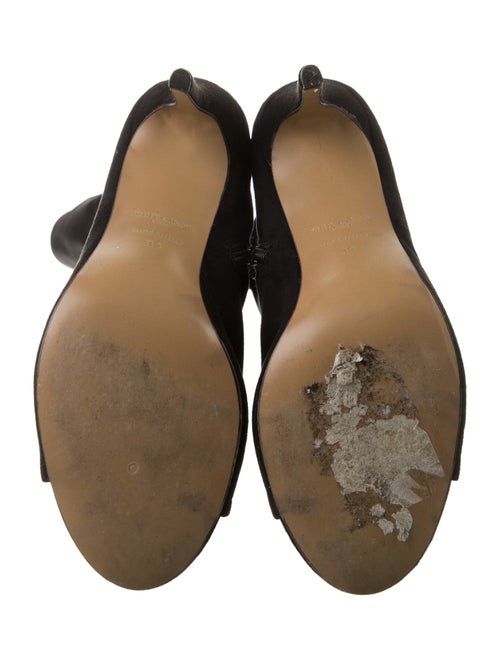 Jimmy Choo Suede Lace-Up Boots