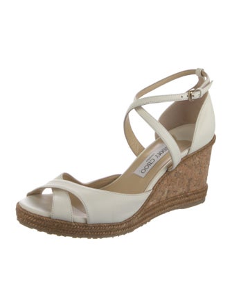 Jimmy Choo Leather Espadrilles