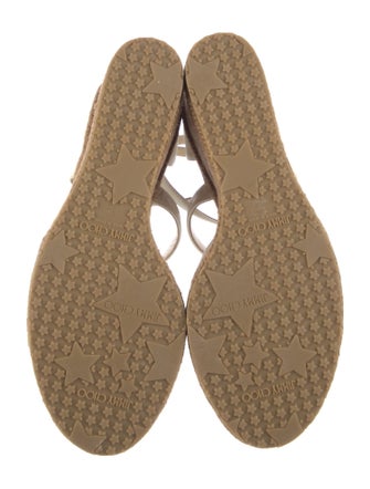 Jimmy Choo Leather Espadrilles