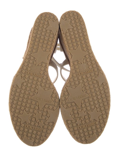 Jimmy Choo Leather Espadrilles