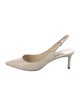 Jimmy Choo Leather Slingback Pumps