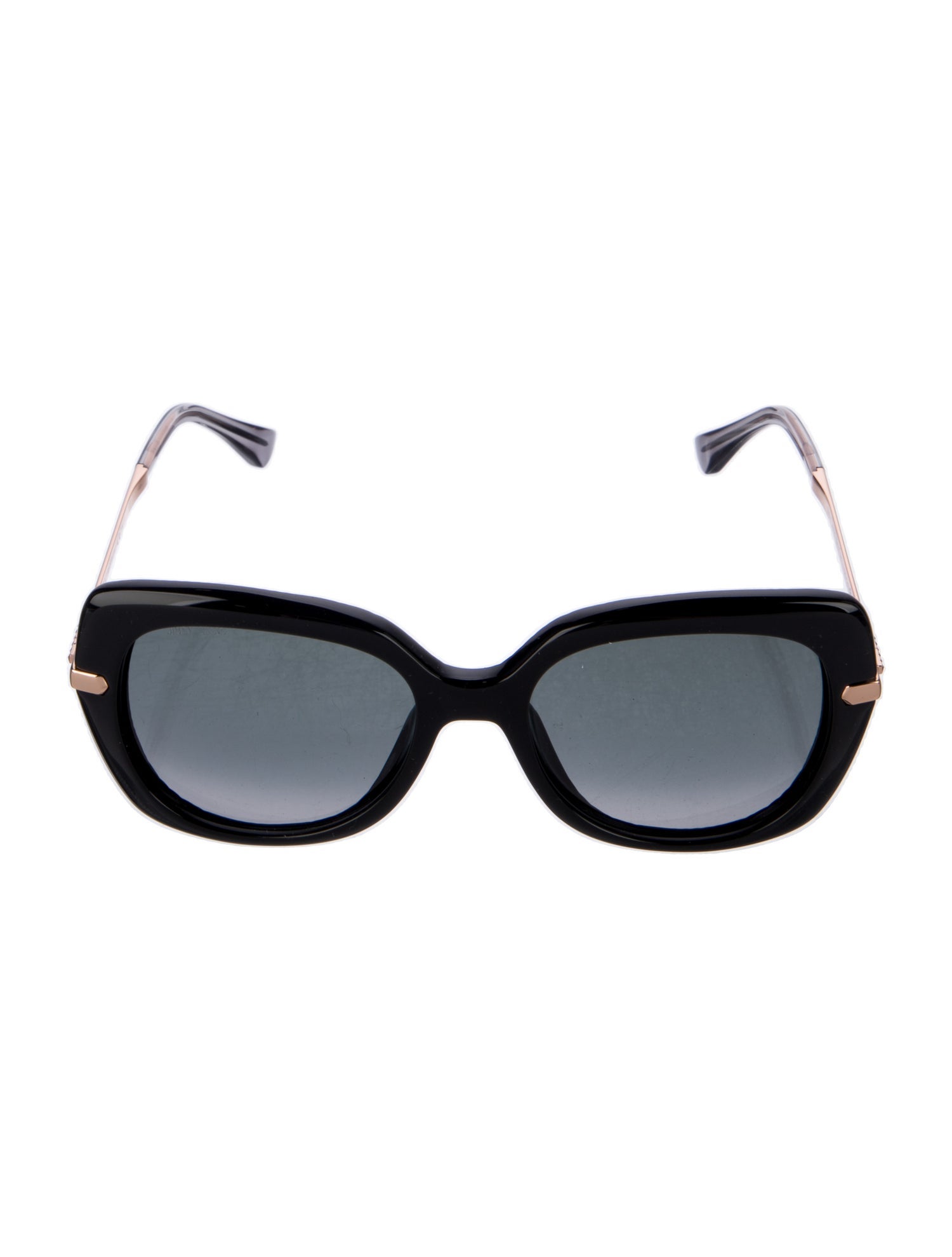 Jimmy Choo Oversize Tinted Sunglasses