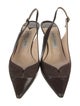 Jimmy Choo Leather Slingback Pumps