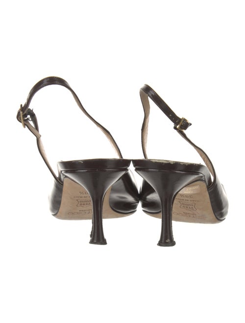 Jimmy Choo Leather Slingback Pumps