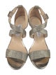 Jimmy Choo Glitter Glitter Accents Sandals