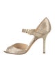 Jimmy Choo Glitter D'Orsay Pumps