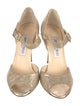 Jimmy Choo Glitter D'Orsay Pumps
