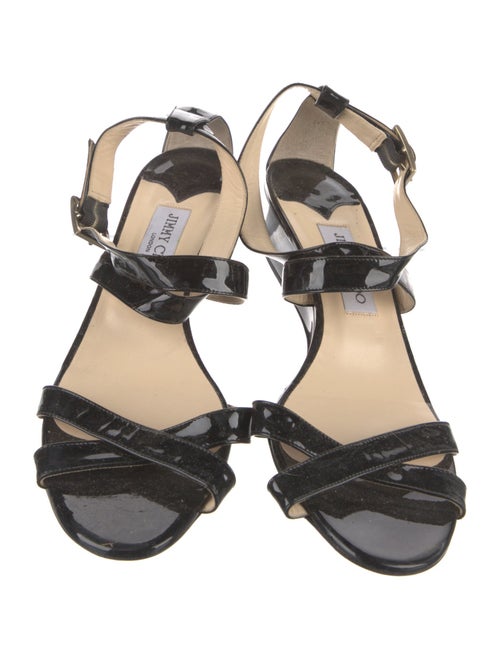 Jimmy Choo Patent Leather Sandals