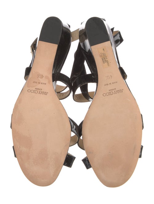 Jimmy Choo Patent Leather Sandals