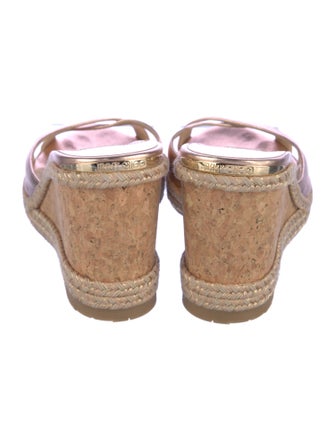 Jimmy Choo Leather Espadrilles