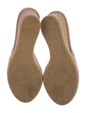Jimmy Choo Leather Espadrilles