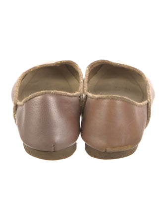 Jimmy Choo Leather Ballet Flats