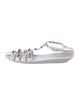 Jimmy Choo Rubber Printed T-Strap Sandals