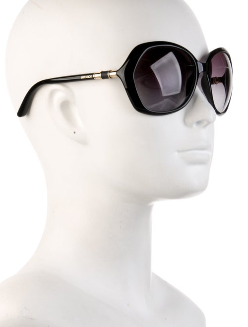 Jimmy Choo Justine Oversize Sunglasses