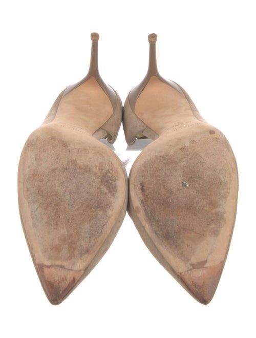 Jimmy Choo Suede D'Orsay Pumps