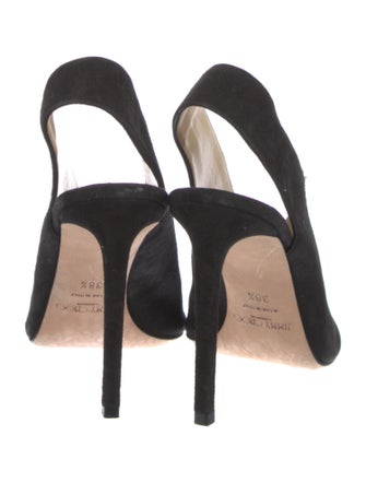 Jimmy Choo Suede Slingback Sandals