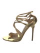 Jimmy Choo Patent Leather Sandals