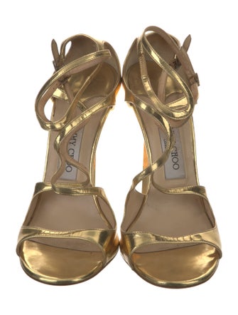 Jimmy Choo Patent Leather Sandals