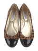 Jimmy Choo Ponyhair Animal Print Flats